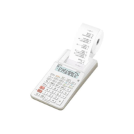 Kalkulator drukujący CASIO HR-8RCE WH S, 12-cyfrowy, 102x239mm, biały