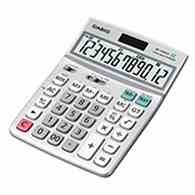 Kalkulator biurowy CASIO DF-120ECO, 12-cyfrowy1225,x174,5mm, szary