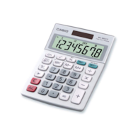 Kalkulator biurowy CASIO MS-88ECO, 8-cyfrowy103x145, biały