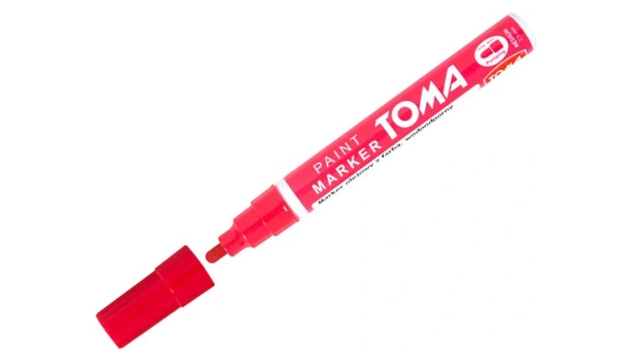 Marker olejnyTOMA ARTLINE 400XF 2mm czerwony