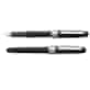 Pióro wieczne Platinum Plaisir Black Mist, M, czarne matowe