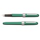 Pióro wieczne Platinum Plaisir Tral Green, M, zielone matowe
