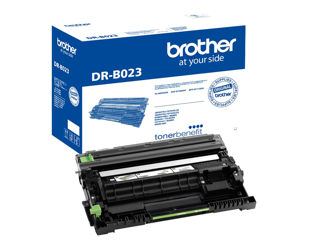 Oryginalny Bęben Brother DR-B023 do HL-B2080DW, DCP-B7520DW, MFC-B7715DW | 12000str. | black