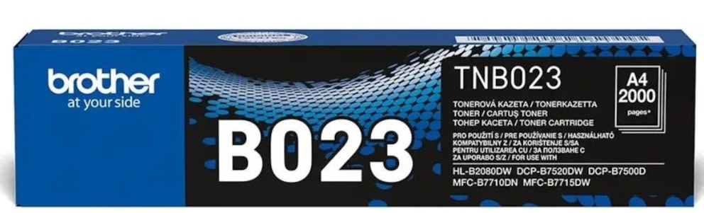 Toner BROTHER TN-B023 HL-B2080DW, DCP-B75 2K black