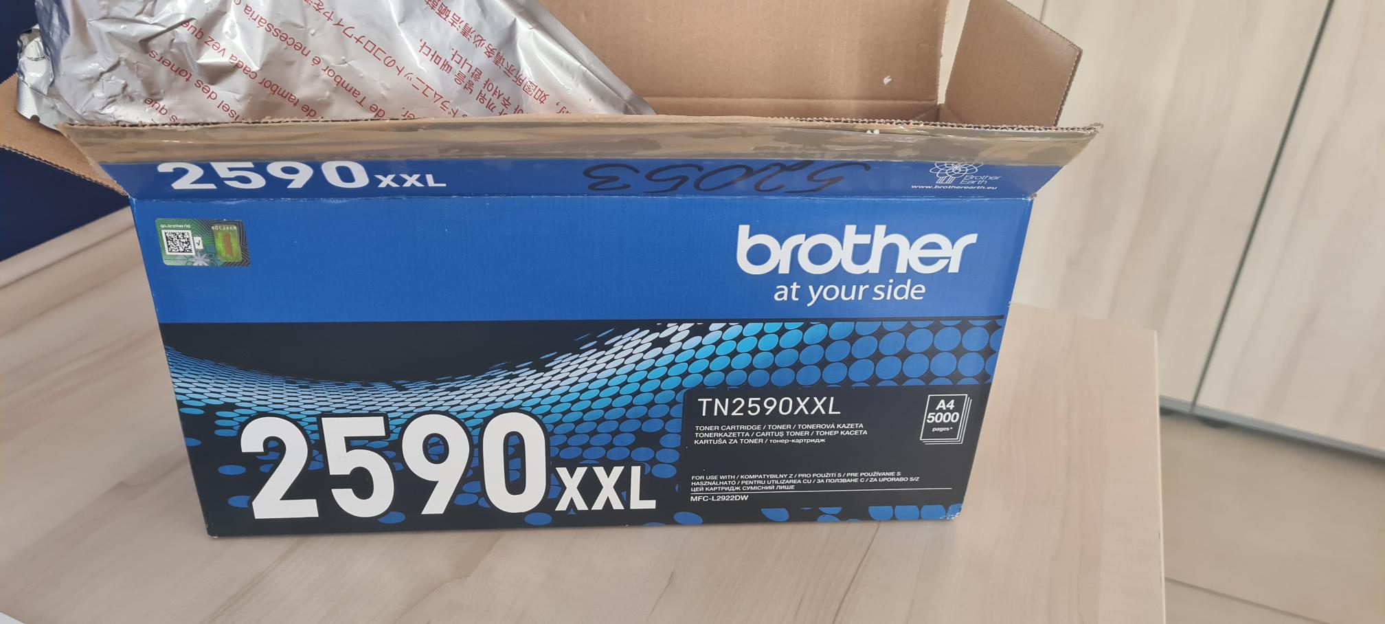 Toner BROTHER TN-2590XXL 5000str czarny