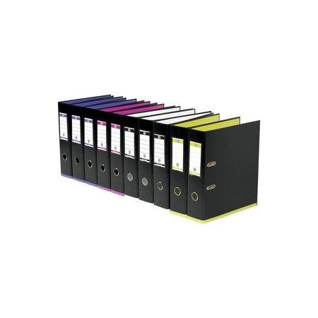 SEGREGATOR OXFORD MY COLOUR 80MM CZARNO: BIAŁY / RÓŻOWY / FIOLETOWY / OLIWKOWY