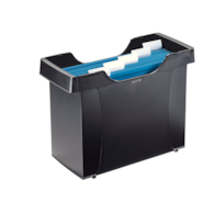 Kartoteka na teczki zawieszane Leitz Plus, czarny