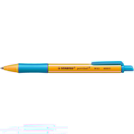 Długopis STABILO pointball turkusowy