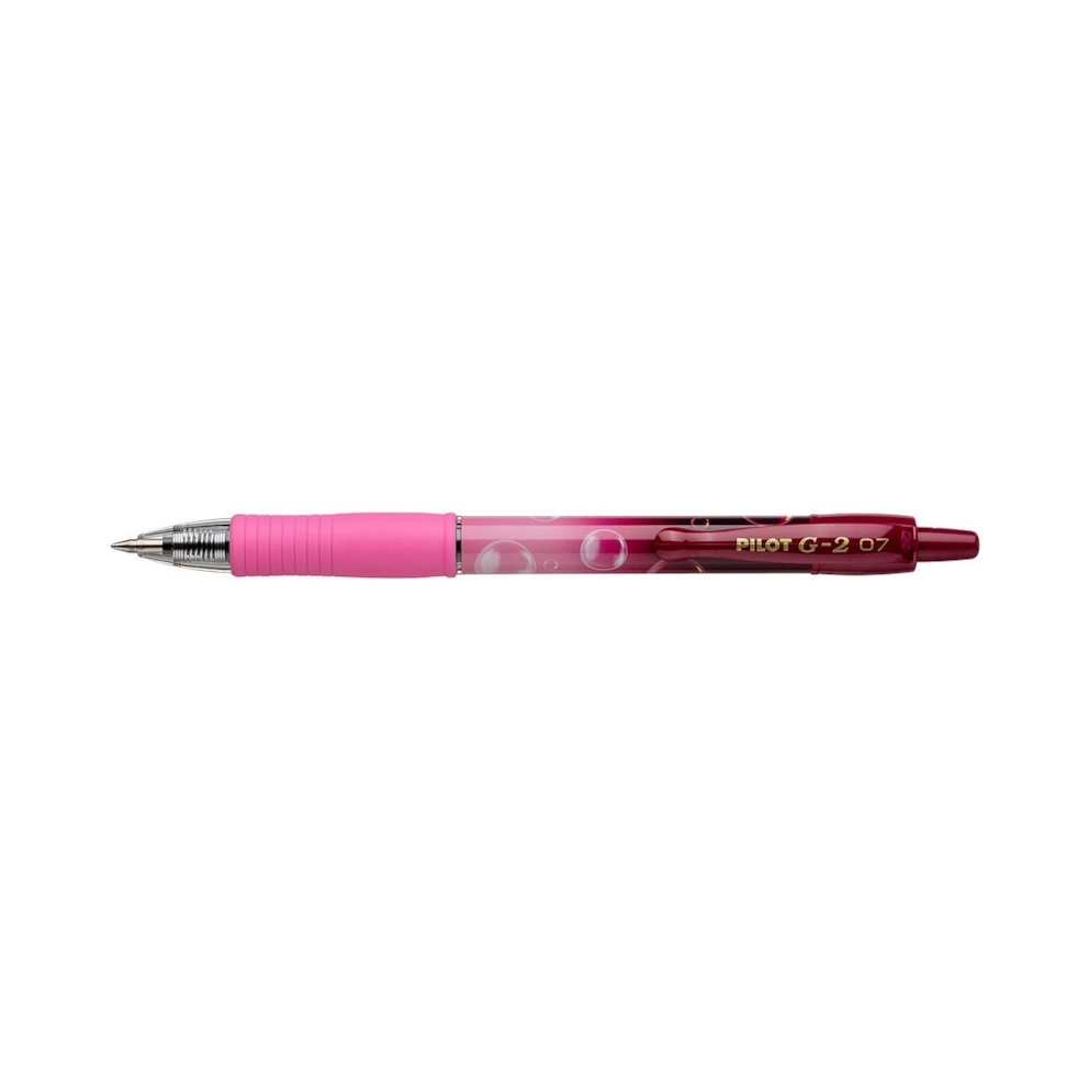 Długopis PILOT G-2 Buble Collection obudowa różowa  wkad niebieski