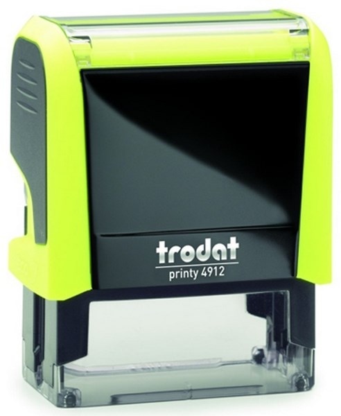 Oprawa trodat 4912 żółta neon