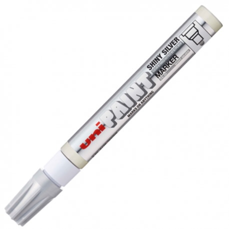 MARKER OLEJOWY PX-20, BŁYSZCZĄCY SREBRNY, UNI