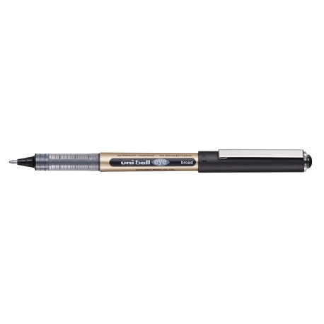 PIÓRO KULKOWE UB-150-10 EKOLOGICZNE, ZŁOTA OBUDOWA, CZARNY WKŁAD, UNI