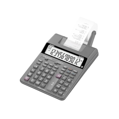 Kalkulator drukujący CASIO HR-150RCE, z zasilaczem, 12-cyfrowy, 165x295mm, czarny