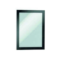 DURAFRAME A5 Samoprzylepna ramka informacyjna z uchylną przednią stroną czarny op. (2 szt.)