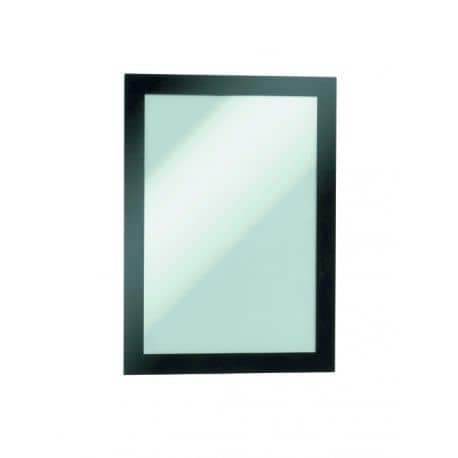 DURAFRAME A5 Samoprzylepna ramka informacyjna z uchylną przednią stroną czarny op. (2 szt.)