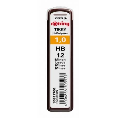 Grafity ołówkowe HB 1 mm Rotring