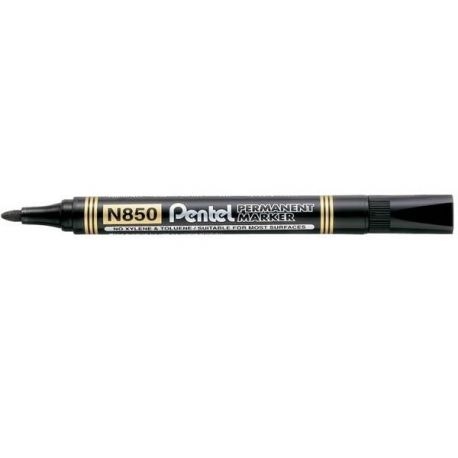 ekonomiczny marker perm. okrągła końcówka czarny Pentel
