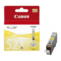 Tusz   Canon  CLI521Y do iP-3600/4600,  MP-540/620/630/980 | 9ml | yellow