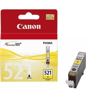 Tusz   Canon  CLI521Y do iP-3600/4600,  MP-540/620/630/980 | 9ml | yellow