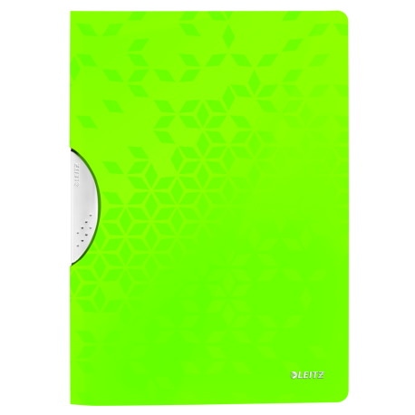 Skoroszyt z klipsem Leitz WOW, zielony