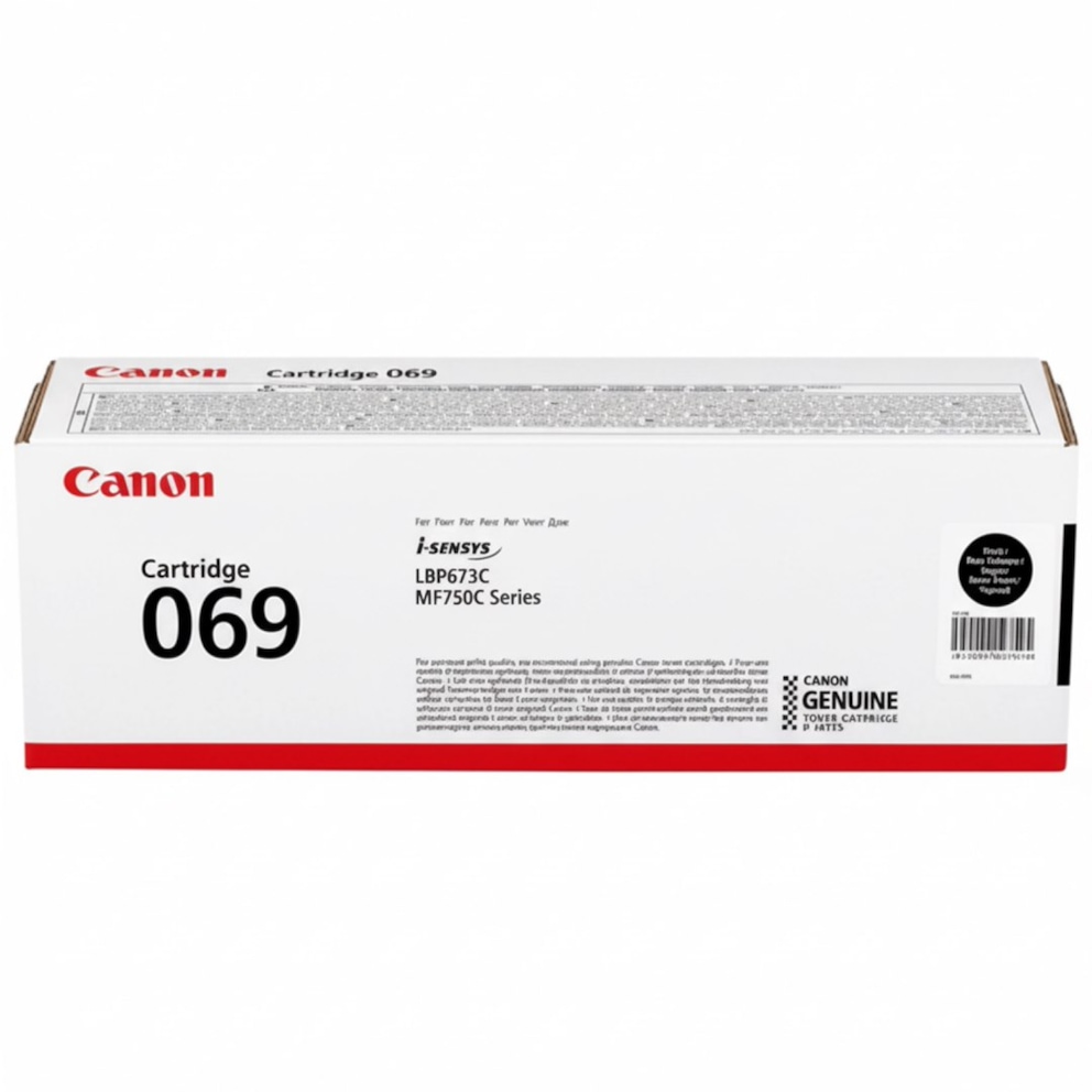 Canon oryginalny toner 069BK, black, 2100s, 5094C002, Canon MF752Cdw, 754Cdw, LBP673Cdw, O