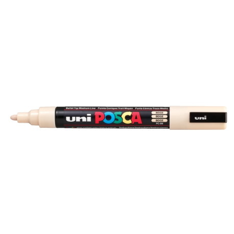 PC-5M BEŻOWY MARKER POSCA UNI