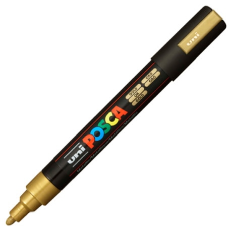 PC-5M ZŁOTY MARKER POSCA UNI