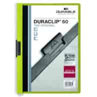 DURACLIP® Original 60, skoroszyt zaciskowy A4, 1-60 kart. zielony
