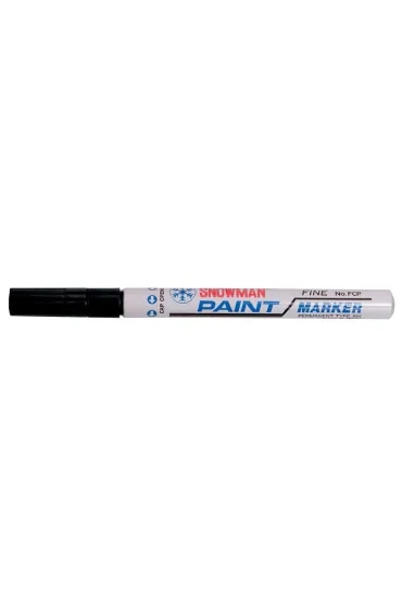 Marker olejny SNOWMAN średni czarny FCP12