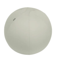 Piłka do siedzenia Leitz Ergo, 65cm, z zabezpieczeniem przed niekontrolowanym toczeniem się, jasnoszara