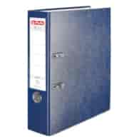 SEGREGATOR DŹWIGNIOWY HERLITZ Q.FILE A4 8CM NIEBIESKI