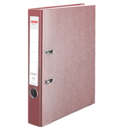 SEGREGATOR DŹWIGNIOWY HERLITZ Q.FILE A4 5CM CZERWONY