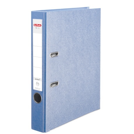 SEGREGATOR DŹWIGNIOWY HERLITZ Q.FILE A4 5CM AQUA