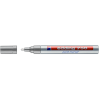 Marker olejowy e-750 EDDING, 2-4mm, srebrny