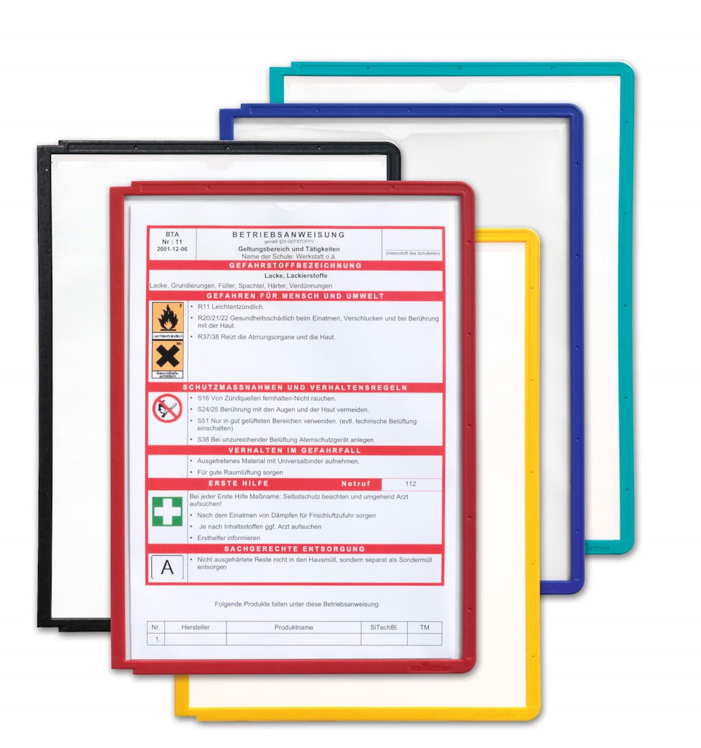 SHERPA panel informacyjny A4 PP kolorowy