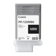 Tusz Canon PFI-120 MBK | iPF TM-200/205| 130ml |  matte black