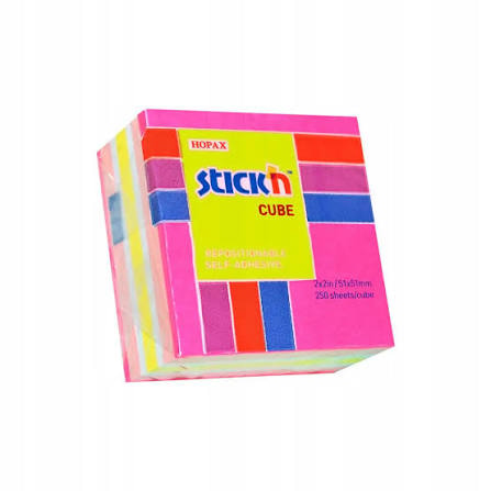 Bloczek samStick'n 51x51 mix różowa 21533