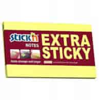Bloczek samoprz 76x127 żółty neon Stick'n 21674