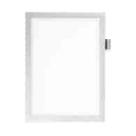 DURAFRAME NOTE A4 Samoprzylepna ramka informacyjna do bezpośredniego opisywania srebrny