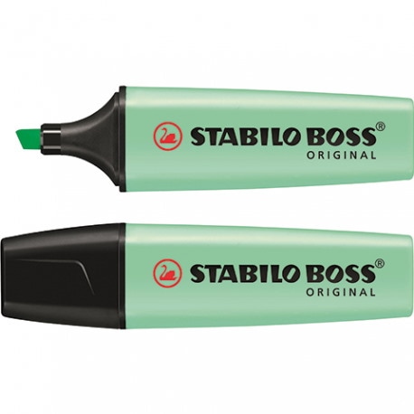 Zakreślacz STABILO BOSS ORIGINAL Pastel zielony