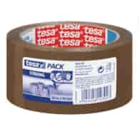 TAŚMA PAKOWA TESAPACK STRONG CICHA 66M X 50MM BRĄZOWA
