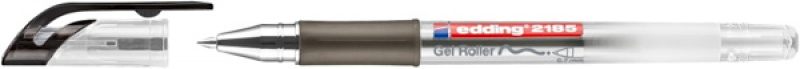 Długopis żelowy e-2185 EDDING, 0,7 mm, czarny