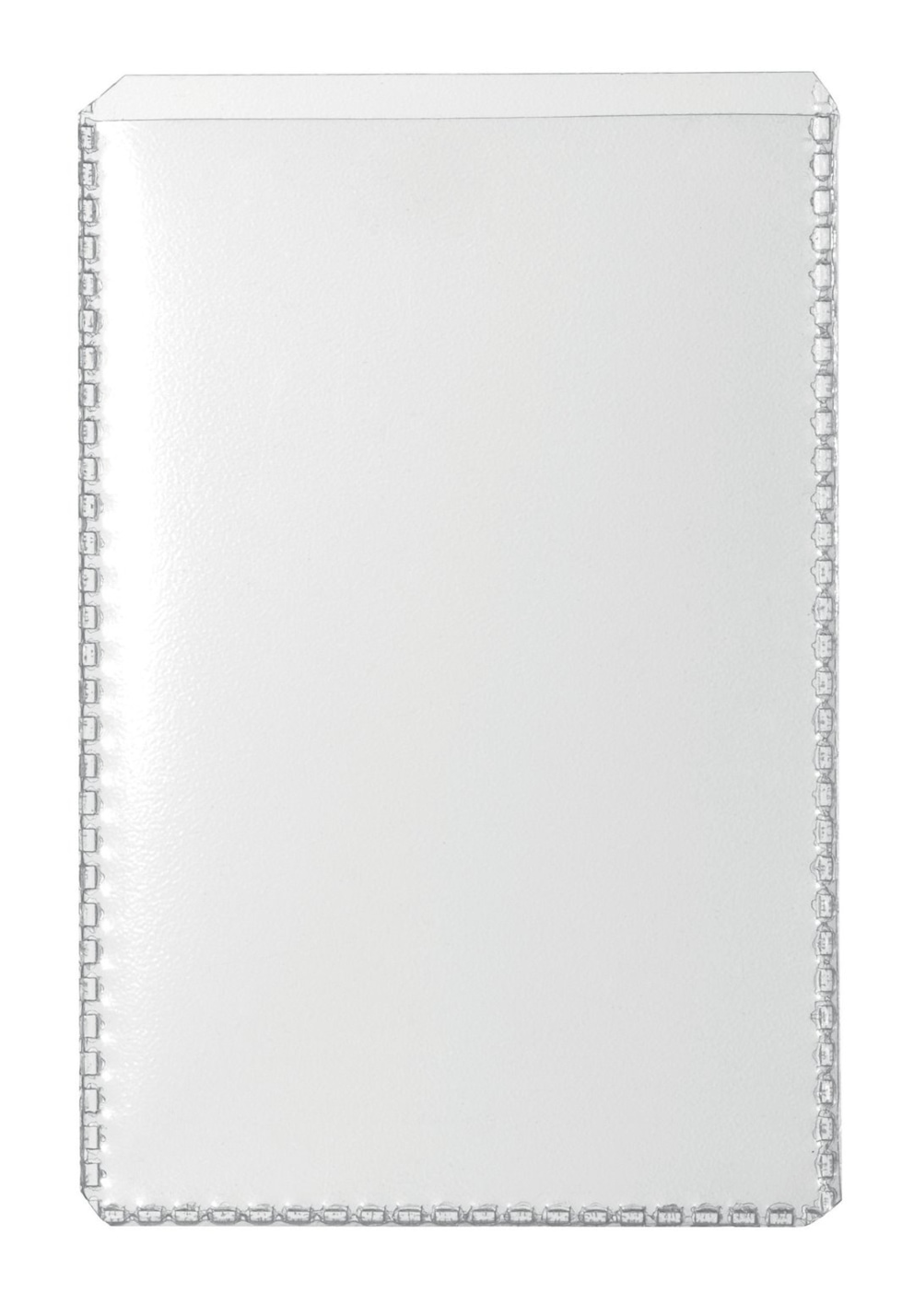 Obwoluta ochronna na karty kredytowe, wytrzymały PP,  wym. 54x86 mm (wys x szer) przezroczysty