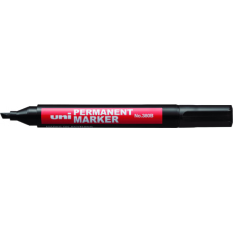 MARKER PERMANENTNY NO-380, CZARNY, UNI