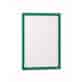 DURAFRAME A4  Samoprzylepna ramka informacyjna z uchylną przednią stroną zielony op. (2 szt.)