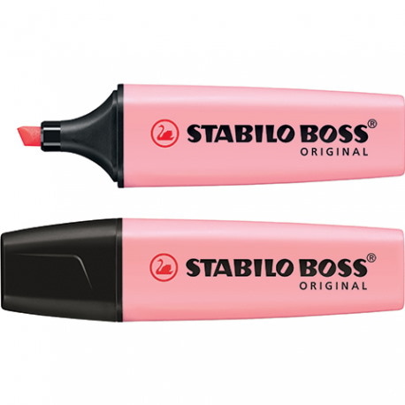 Zakreślacz STABILO BOSS ORIGINAL Pastel różowy