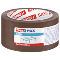 TAŚMA PAKOWA TESAPACK BASIC 66M X 50MM B RĄZOWA