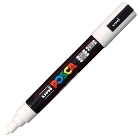 PC-5M BIAŁY MARKER POSCA UNI