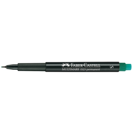 MULTIMARK OHP PERMANENTNY S ZIELONY FABER-CASTELL