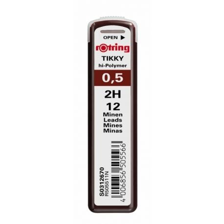 Grafity ołówkowe HB 0,5 mm Rotring